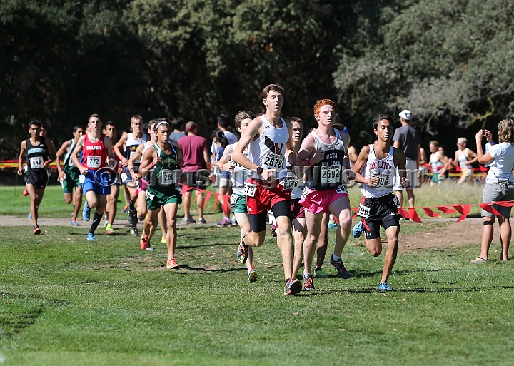2015SIxcHSD1-018.JPG - 2015 Stanford Cross Country Invitational, September 26, Stanford Golf Course, Stanford, California.